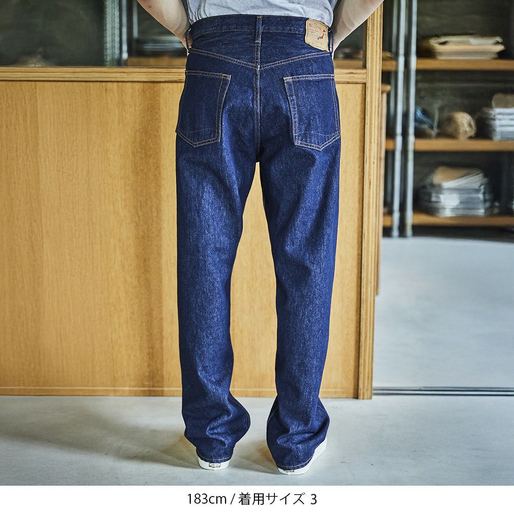 orSlow 101 DAD’S FIT DENIM PANTS