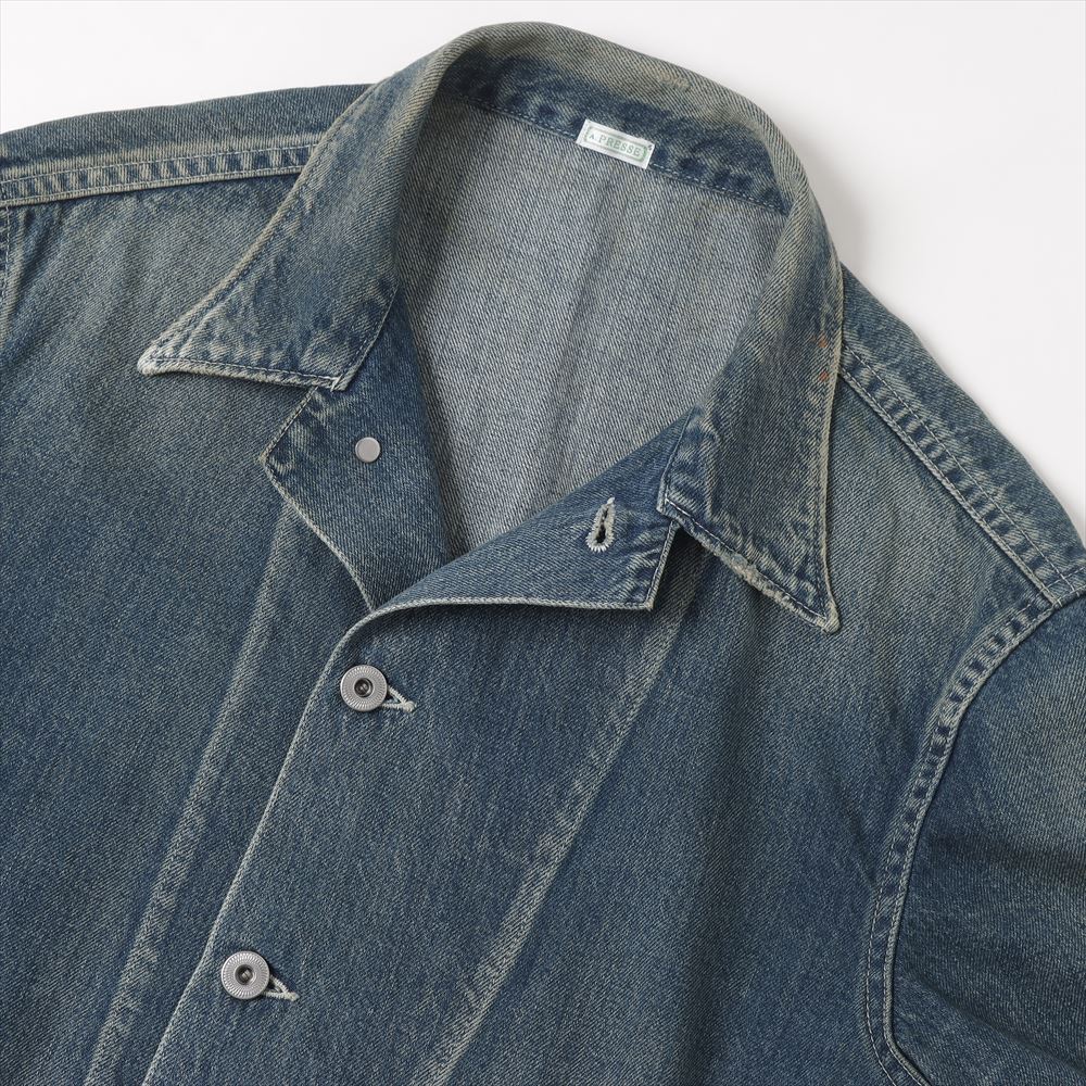 A.PRESSE US Army Vintage Denim Coverall