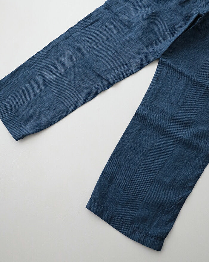 orSlow WIDE FIT NEW YORKER Indigo Check