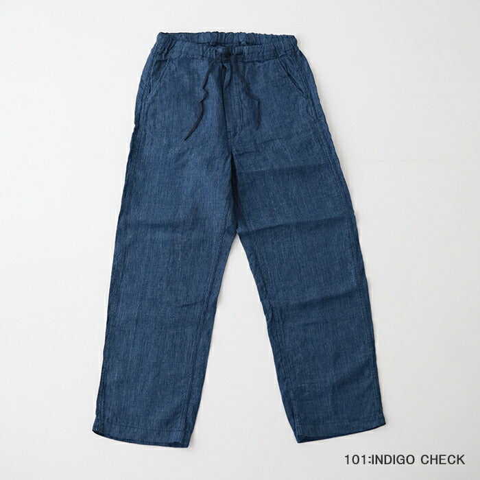 orSlow WIDE FIT NEW YORKER Indigo Check