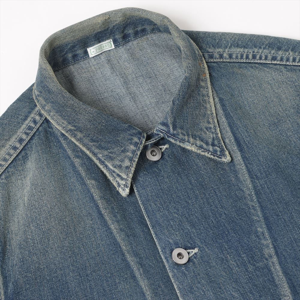 A.PRESSE US Army Vintage Denim Coverall
