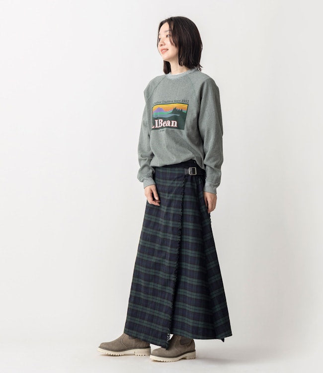L.L.Bean JAPAN EDITION Women's Portage Crewneck Sweatshirt