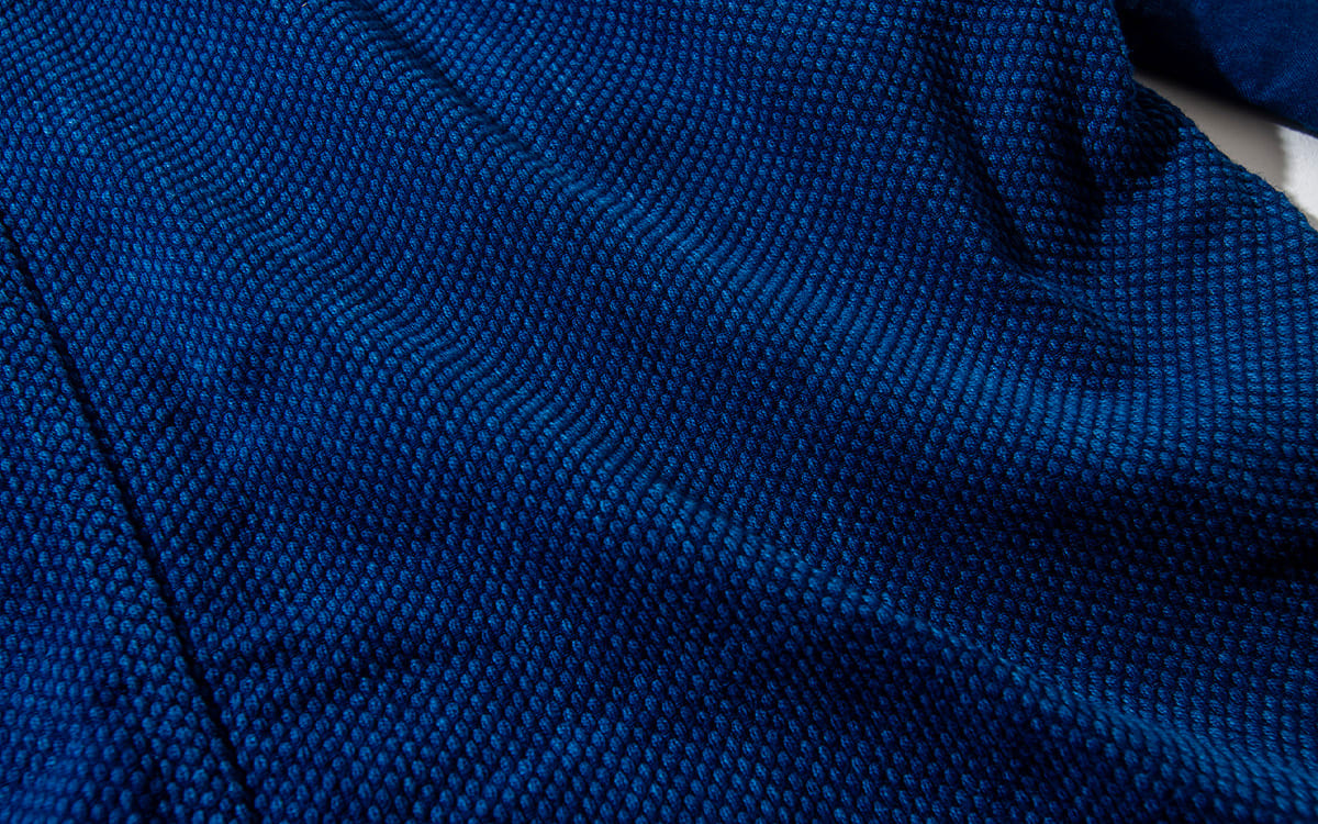 BLUE BLUE JAPAN Casezomesashico Fatigue Shirt