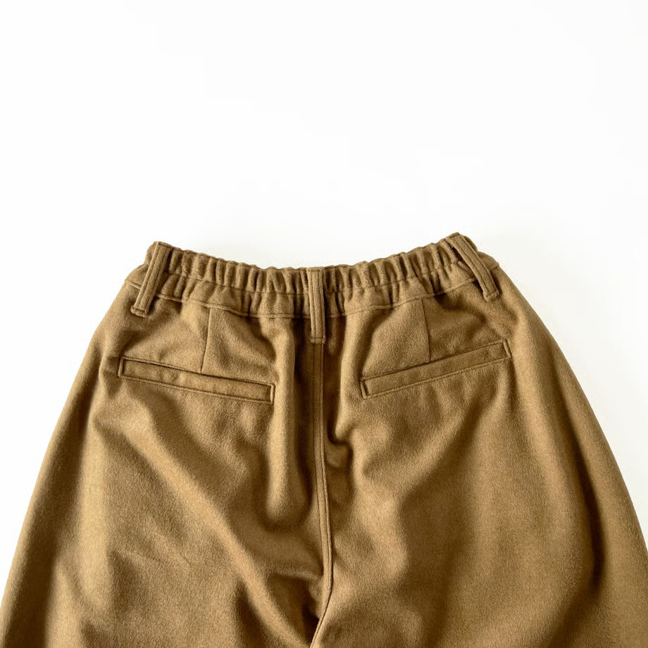 HARVESTY WOOLEN BEAVER CLOTH CIRCUS PANTS