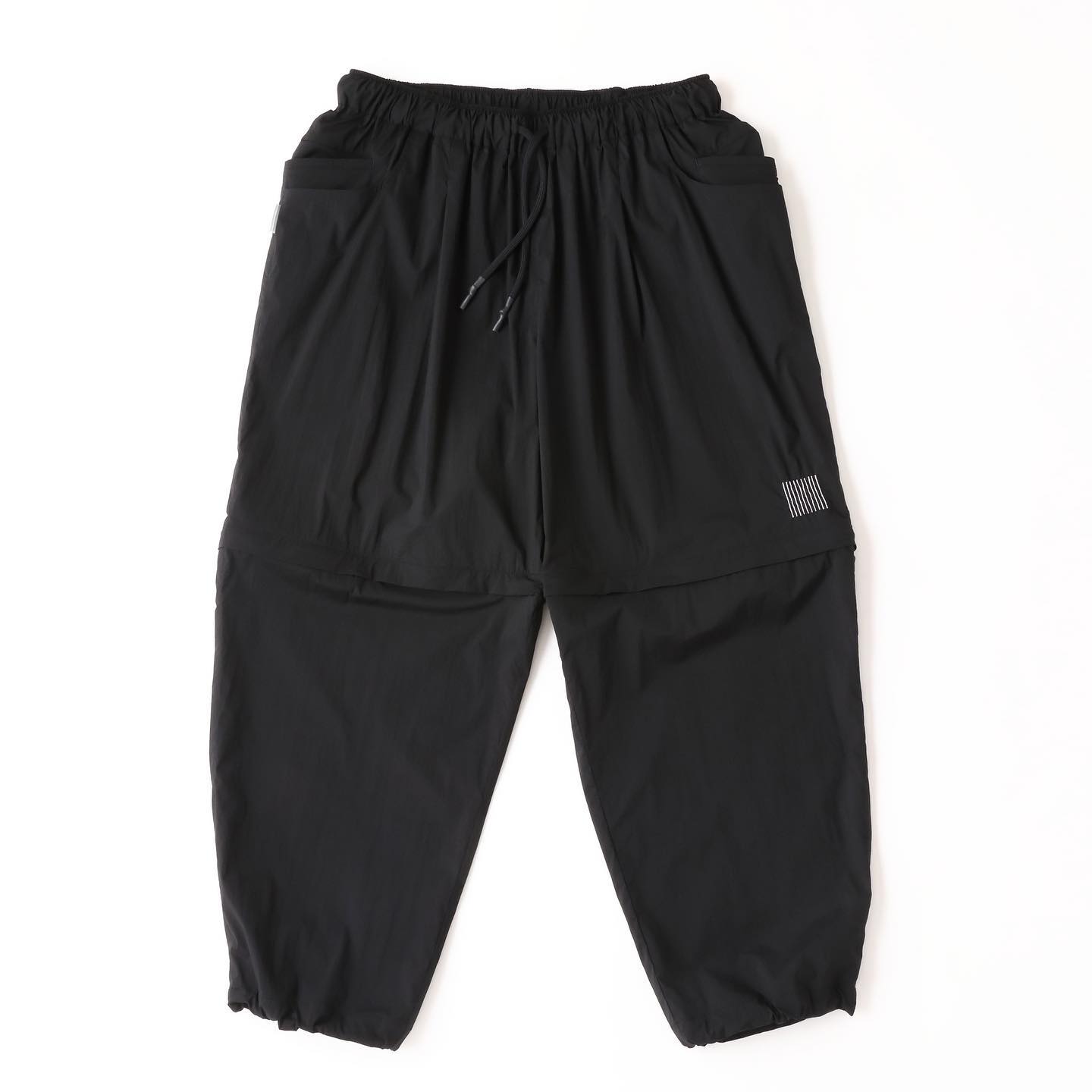 S.F.C WIDE CARGO SHORTS Black レア M - ファッション