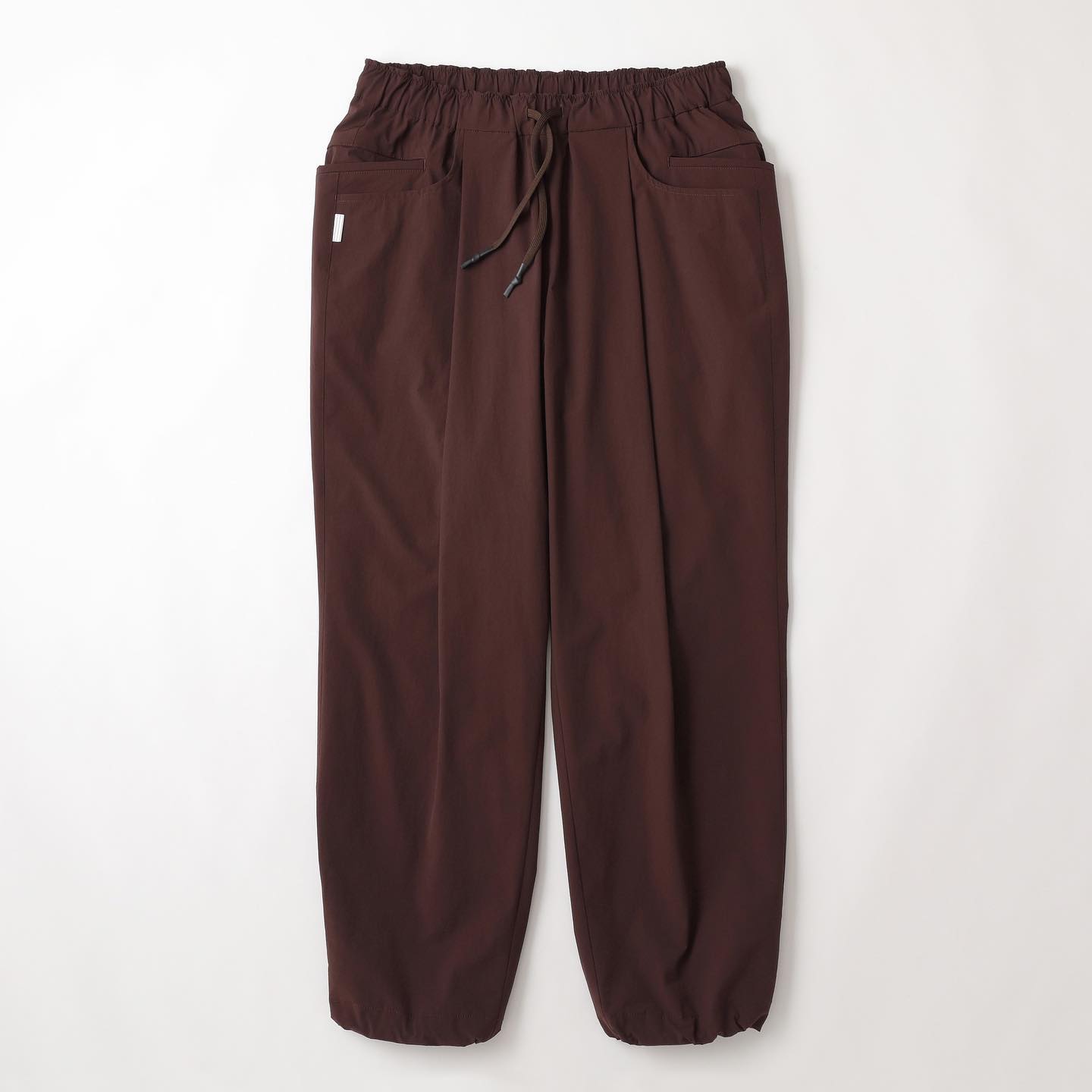 STRIPES FOR CREATIVE WIDE TAPERED EASY PANTS (NYLON)