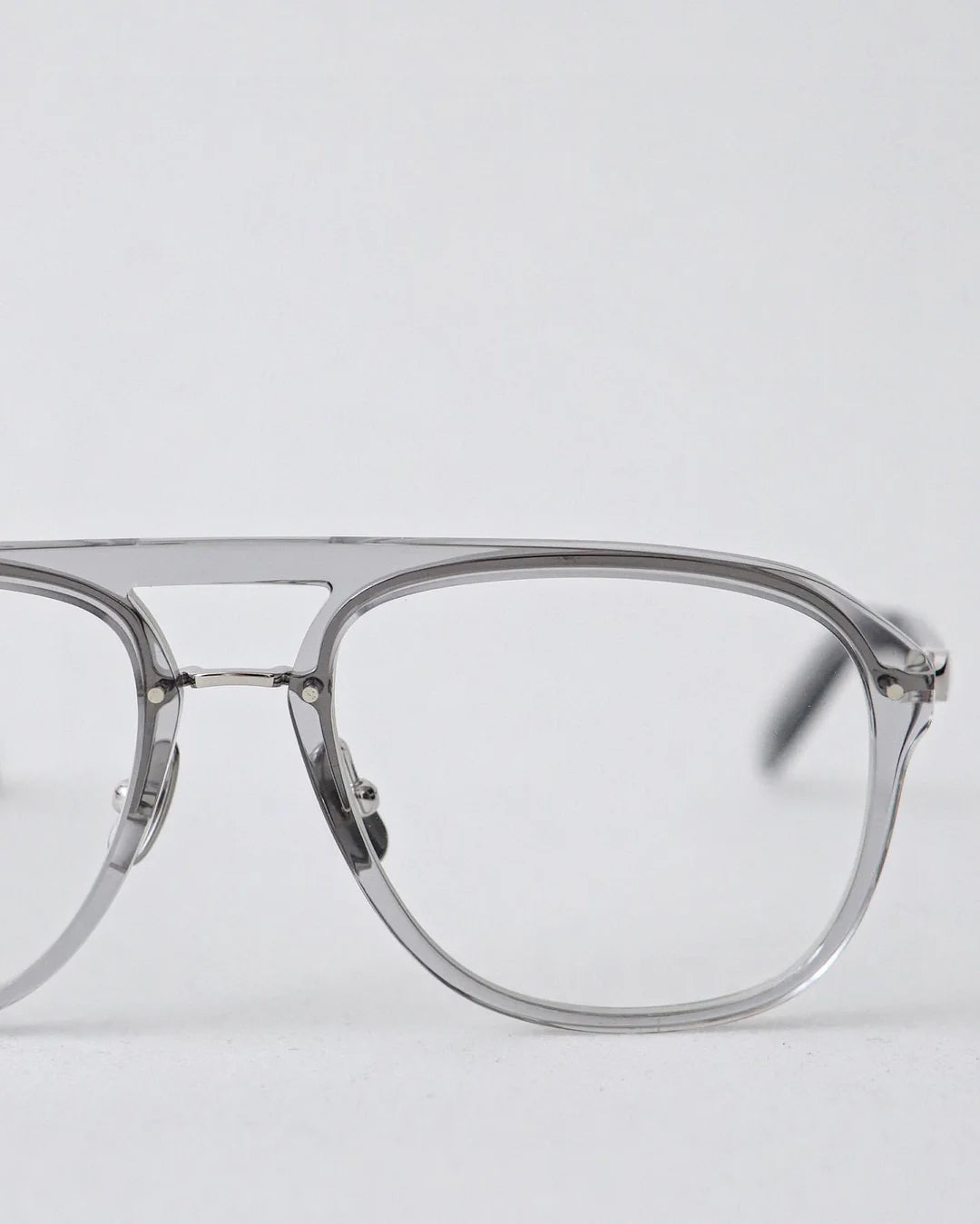 YELLOWS PLUS STAN EYEGLASS FRAME Phanton Gray/Silver
