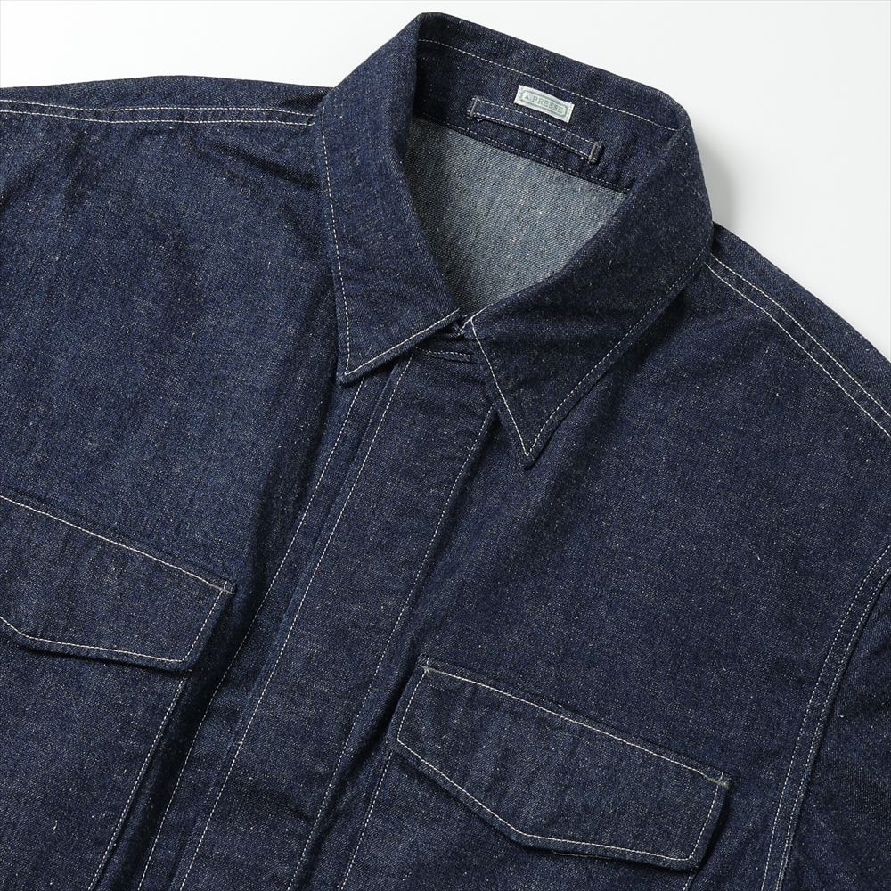 A.PRESSE Royal Canadian Navy Denim Work Jacket