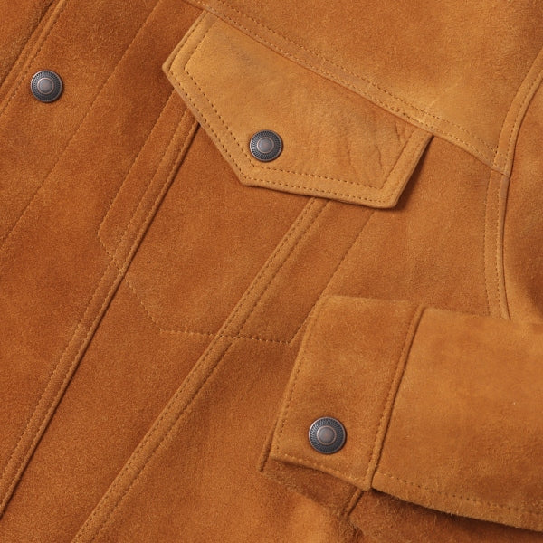 A.PRESSE 3rd Type Suede Jacket
