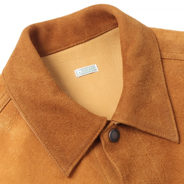 A.PRESSE 3rd Type Suede Jacket