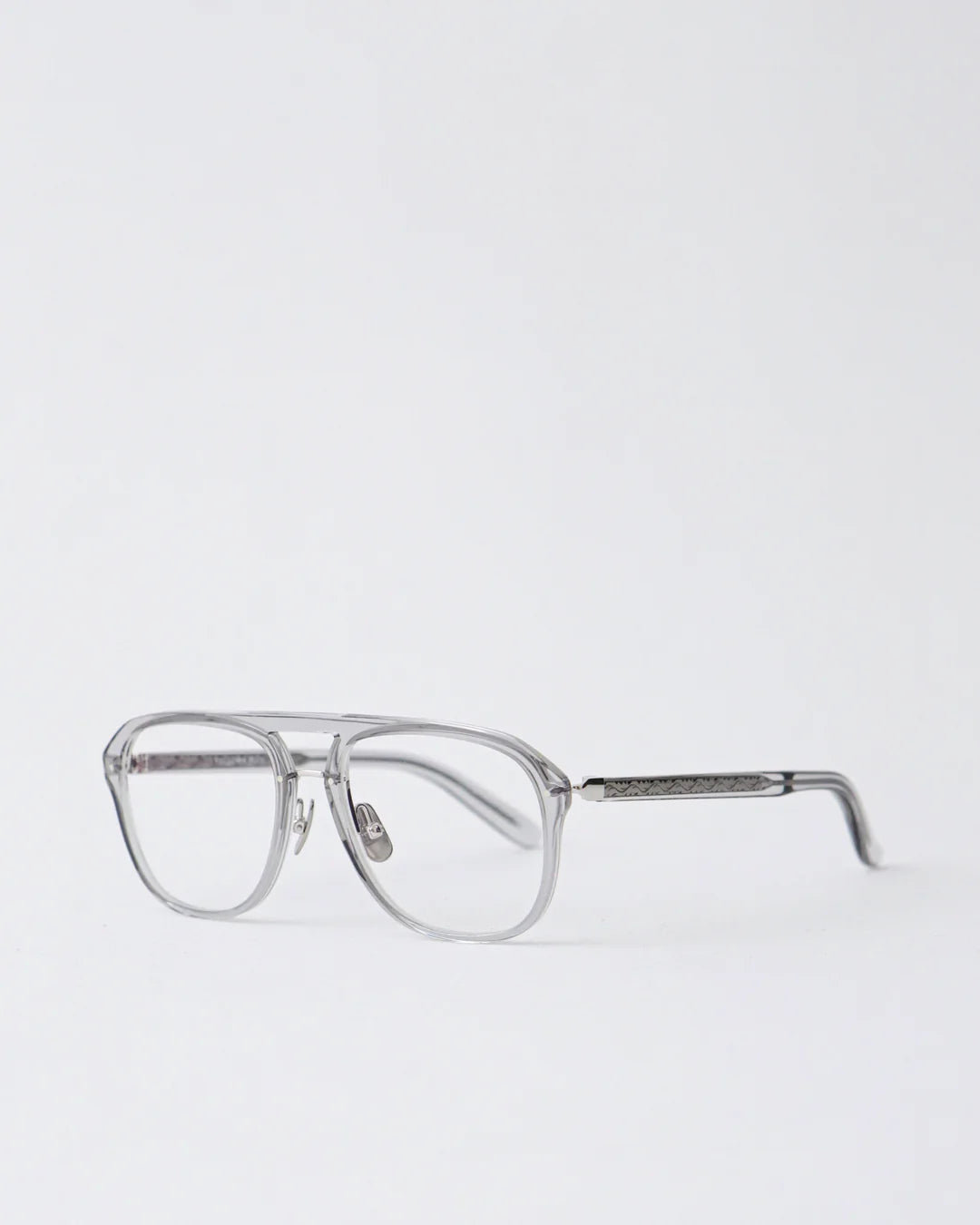 YELLOWS PLUS STAN EYEGLASS FRAME Phanton Gray/Silver
