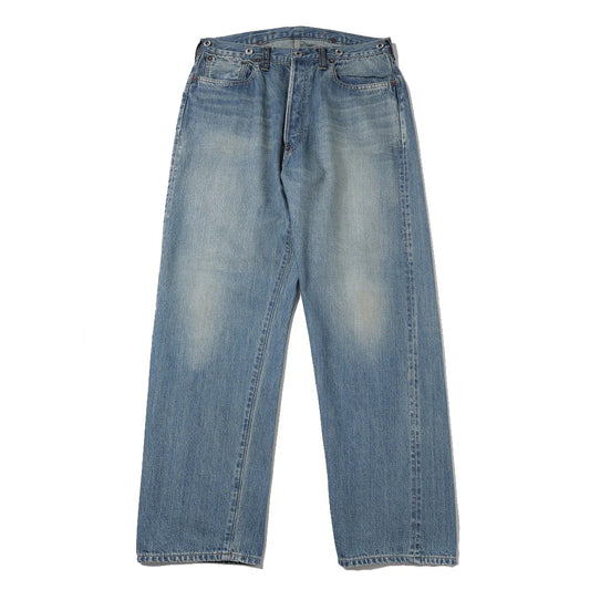 A.PRESSE No.22 Washed Wide Denim Pants
