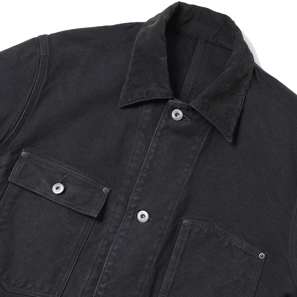 A.PRESSE Vintage Silk Hemp Coverall Jacket