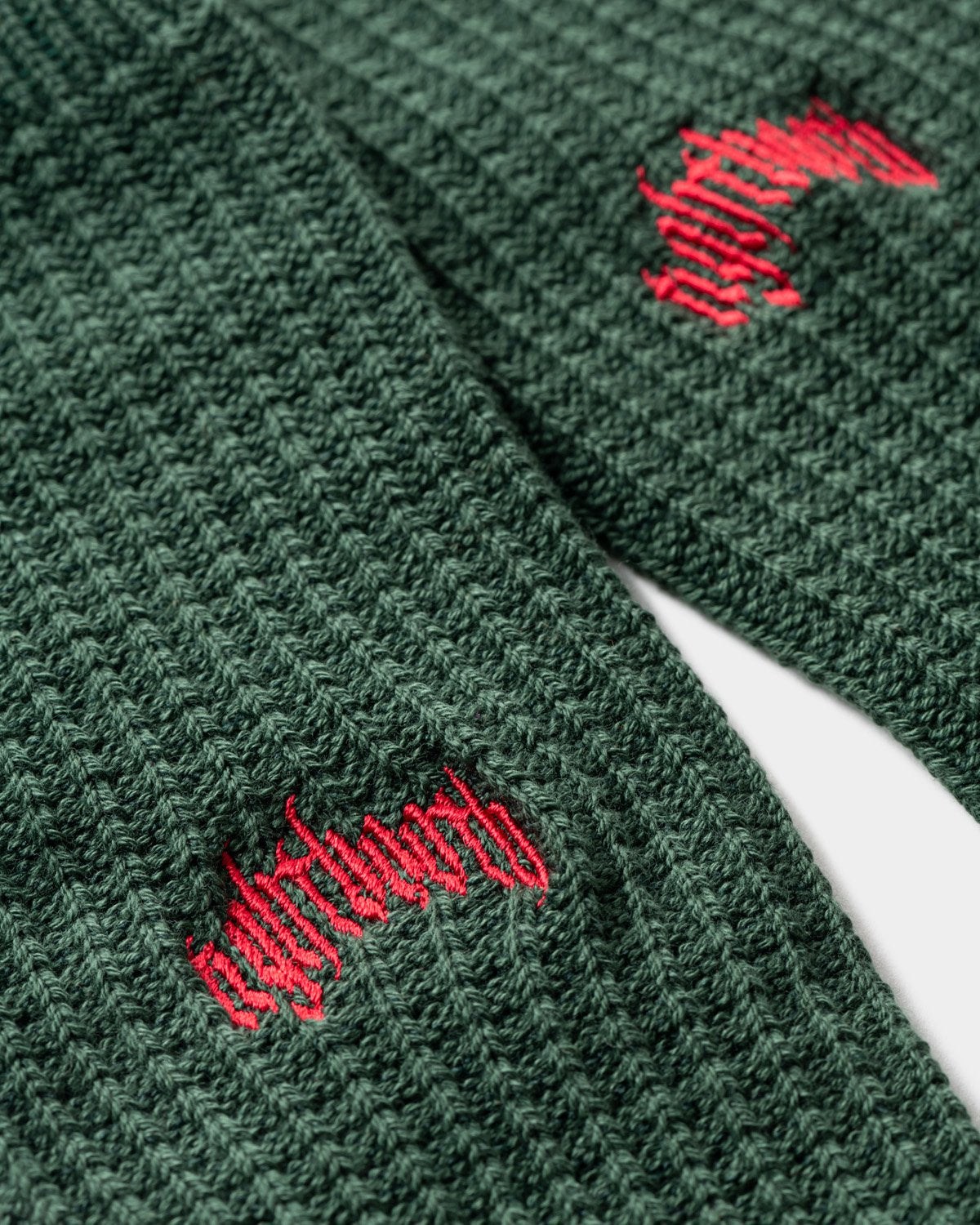 TIGHTBOOTH COLLEGE WAFFLE SOCKS