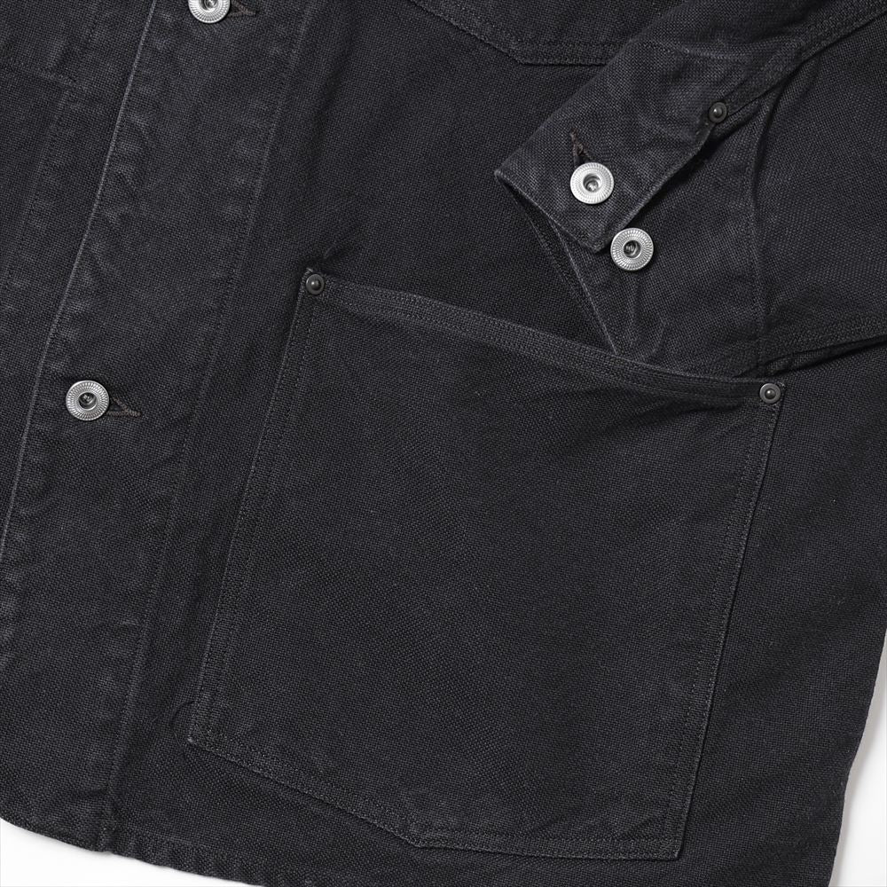 A.PRESSE Vintage Silk Hemp Coverall Jacket