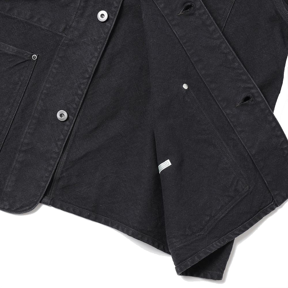 A.PRESSE Vintage Silk Hemp Coverall Jacket