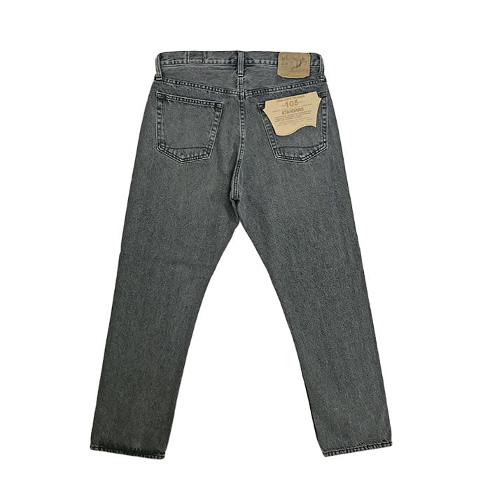 orSlow 105 90’s 5POCKET BLACK DENIM STONE WASH