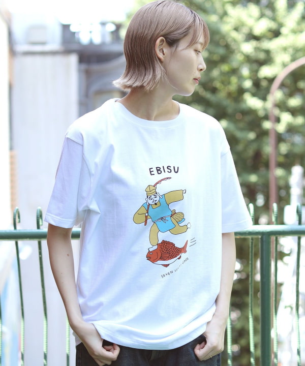BEAMS JAPAN Seven Lucky Gods T-shirt