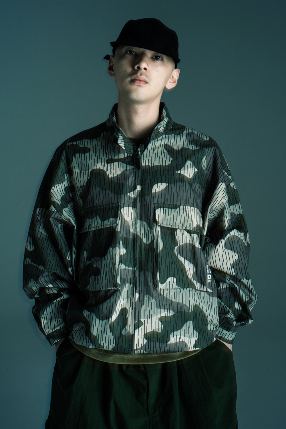 TIGHTBOOTH RAIN CAMO BDU SWING TOP