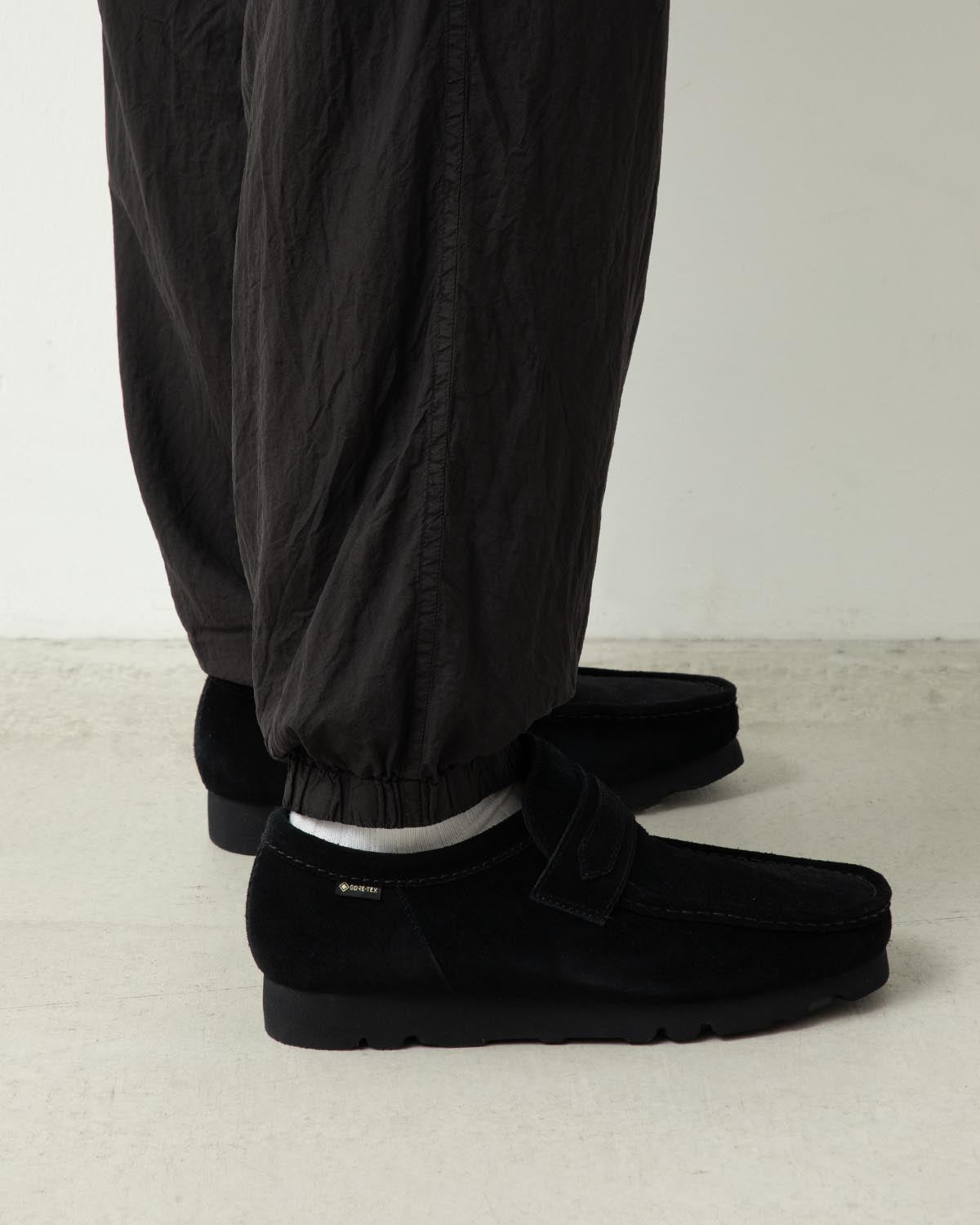 COMOLI Silk Product Dyed Drawstring Pants