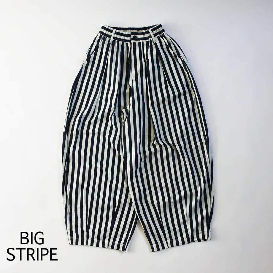 HARVESTY STRIPES CIRCUS PANTS