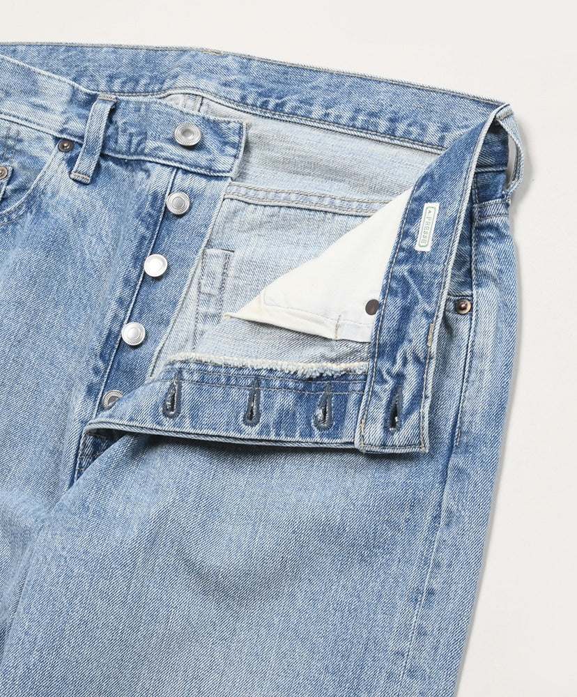 A.PRESSE Washed Denim Pants