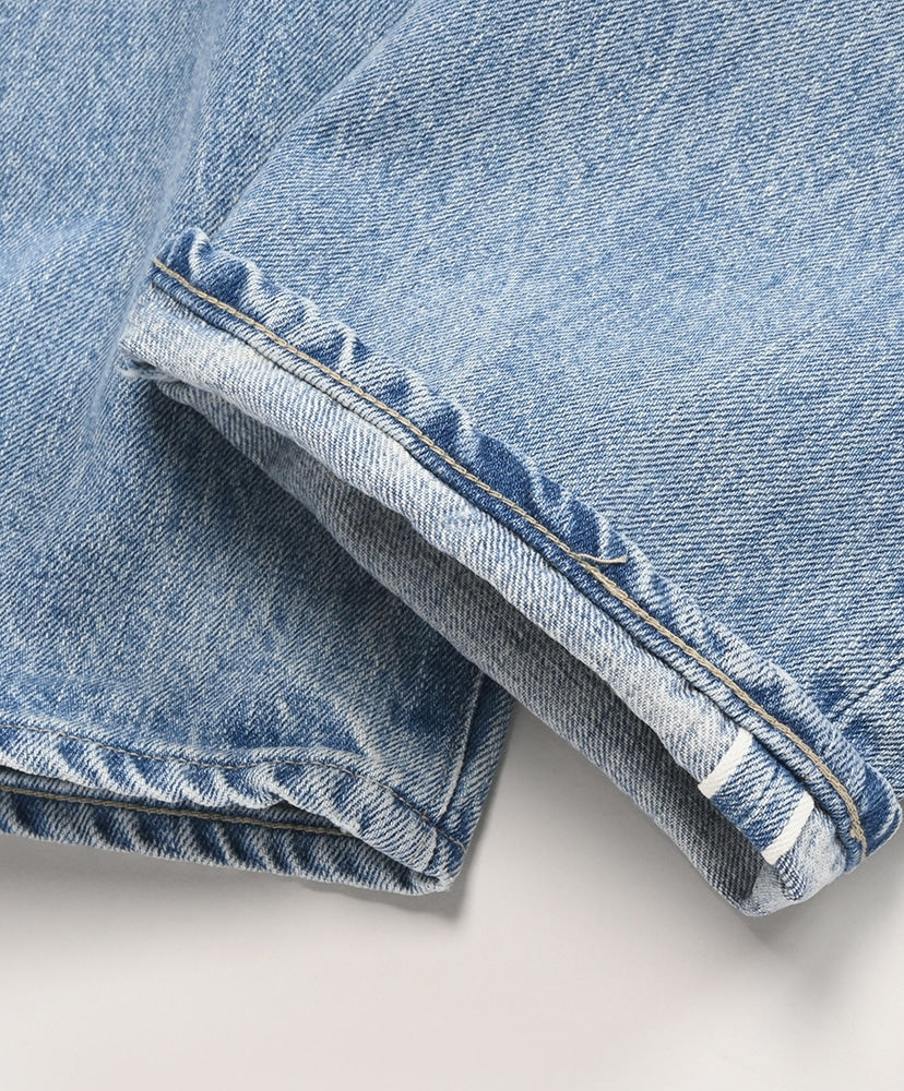 A.PRESSE Washed Denim Pants