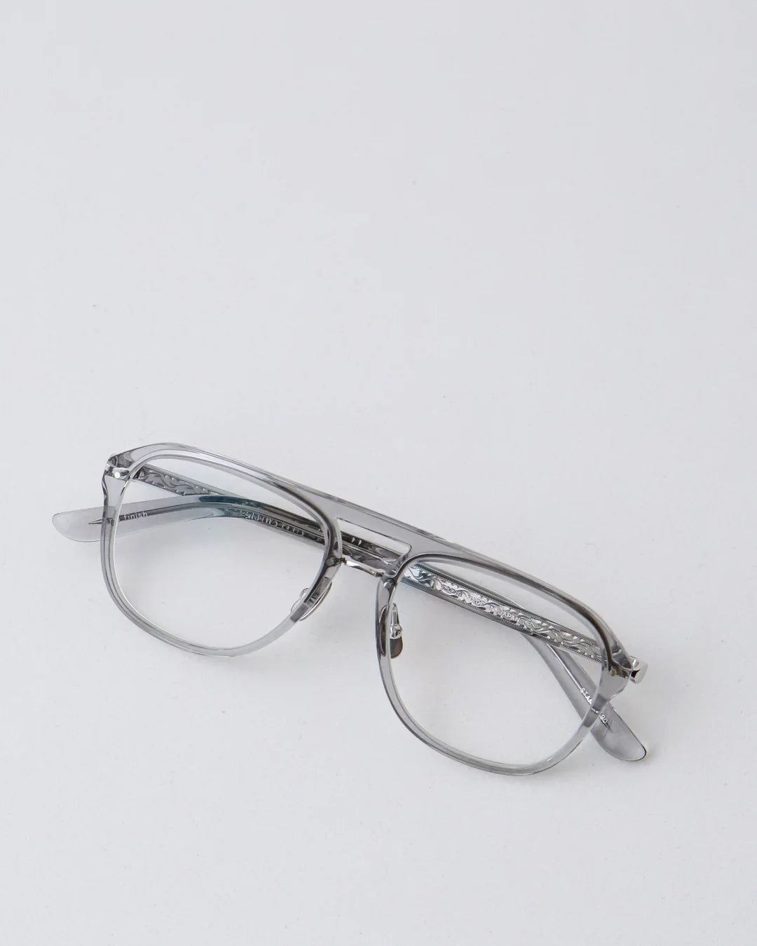 YELLOWS PLUS STAN EYEGLASS FRAME Phanton Gray/Silver