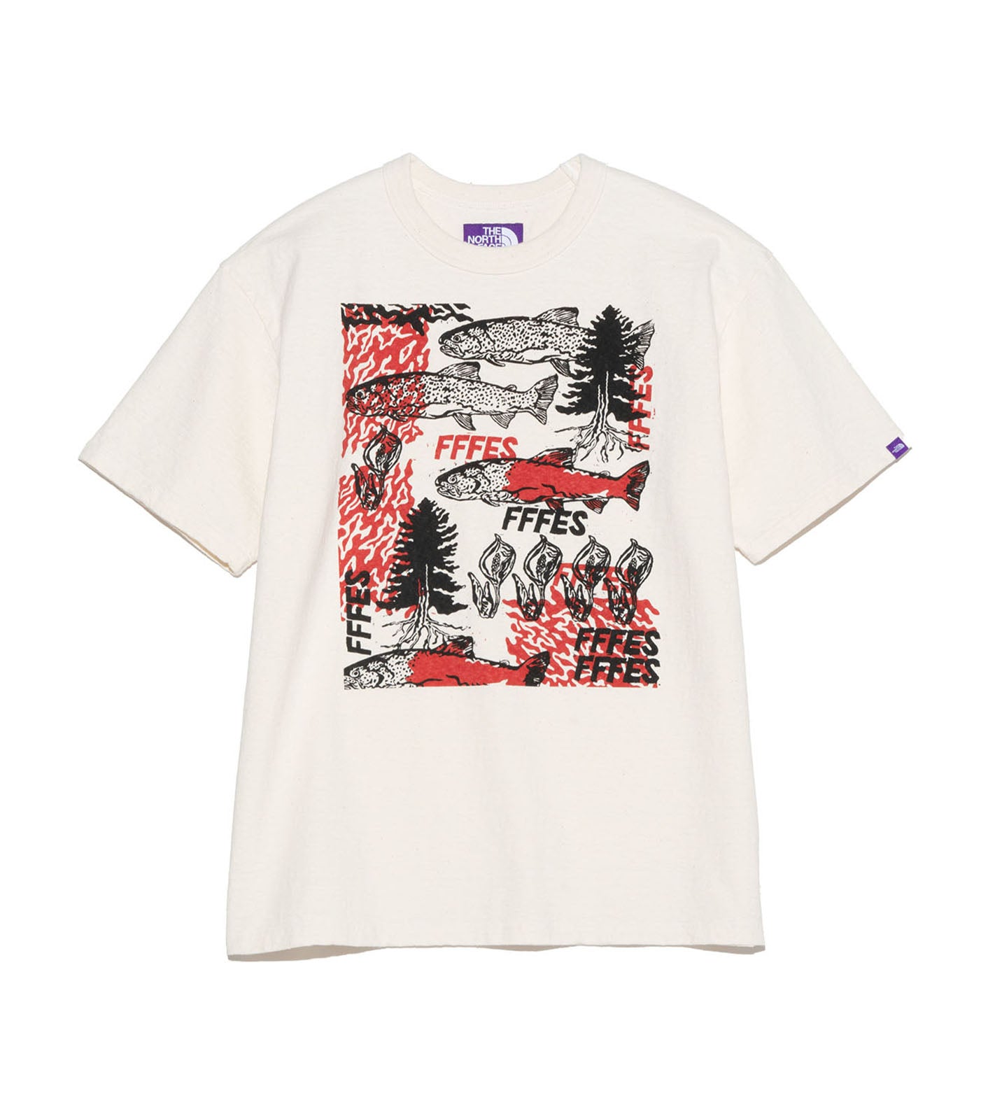 THE NORTH FACE PURPLE LABEL FFFES Patterned Graphic Tee