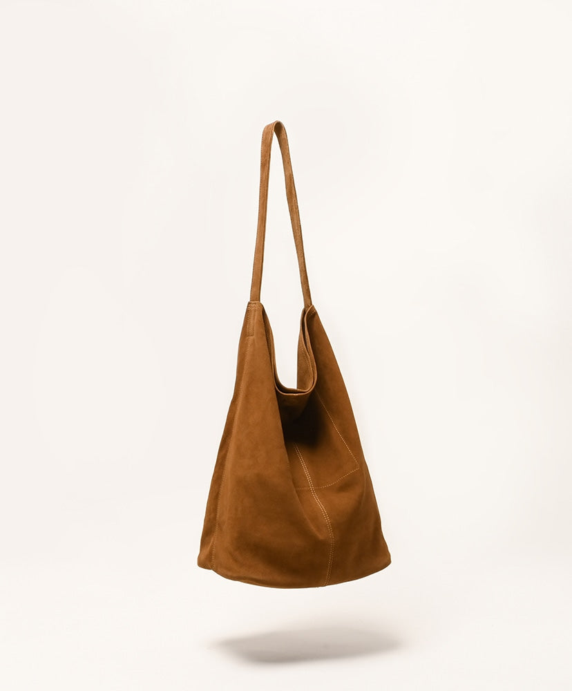 Morphee Cylinder Large Oil Suede (L) – unexpected store