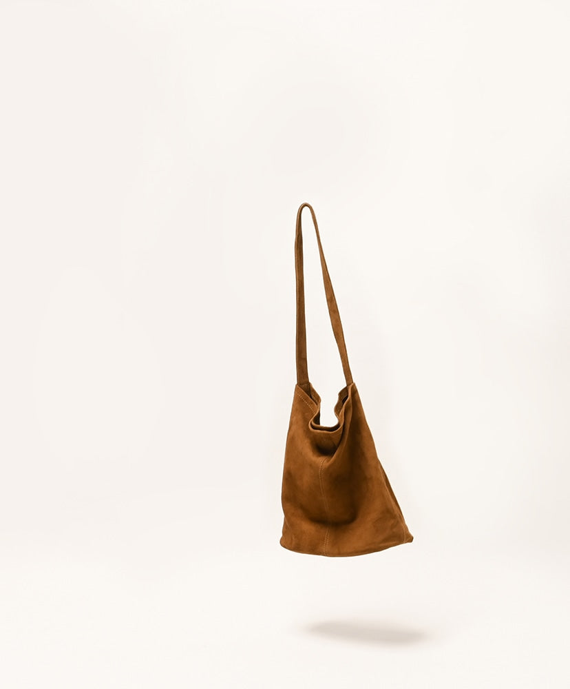 Morphee Cylinder Small Oil Suede (S)