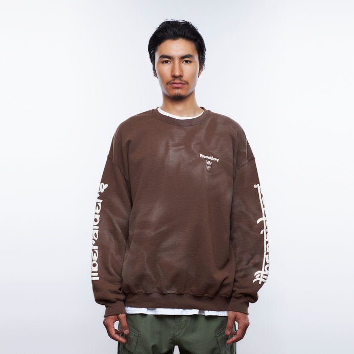 Liberaiders LR SLEEVE LOGO VINTAGE CREWNECK