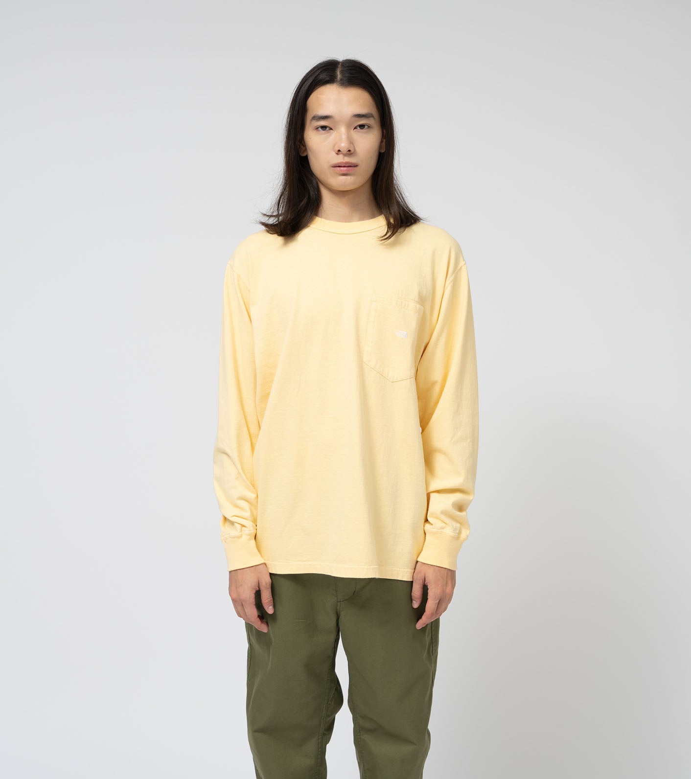 THE NORTH FACE PURPLE LABEL 7oz Long Sleeve Pocket Tee