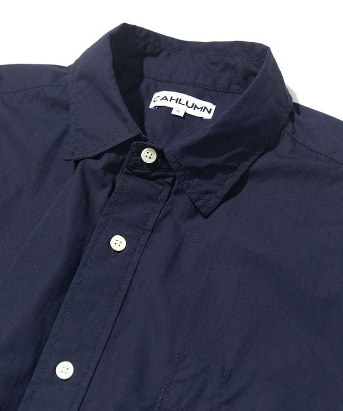 CAHLUMN Magazine Pocket Broad Shirt