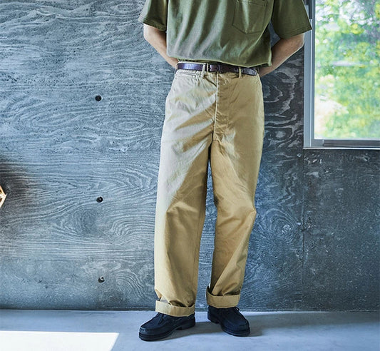 orSlow VINTAGE FIT ARMY TROUSER Dark Khaki