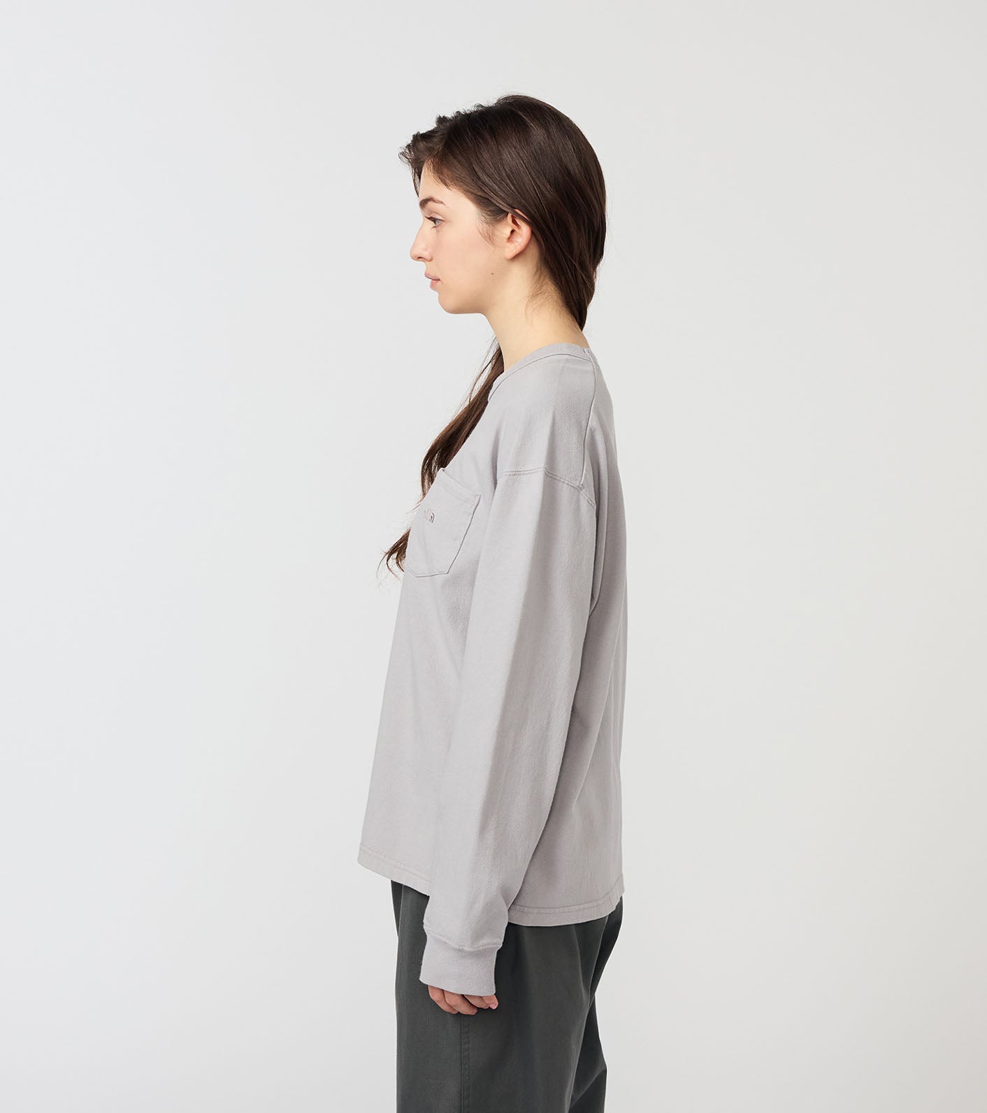 THE NORTH FACE PURPLE LABEL 8oz Field Long Sleeve Pocket Tee