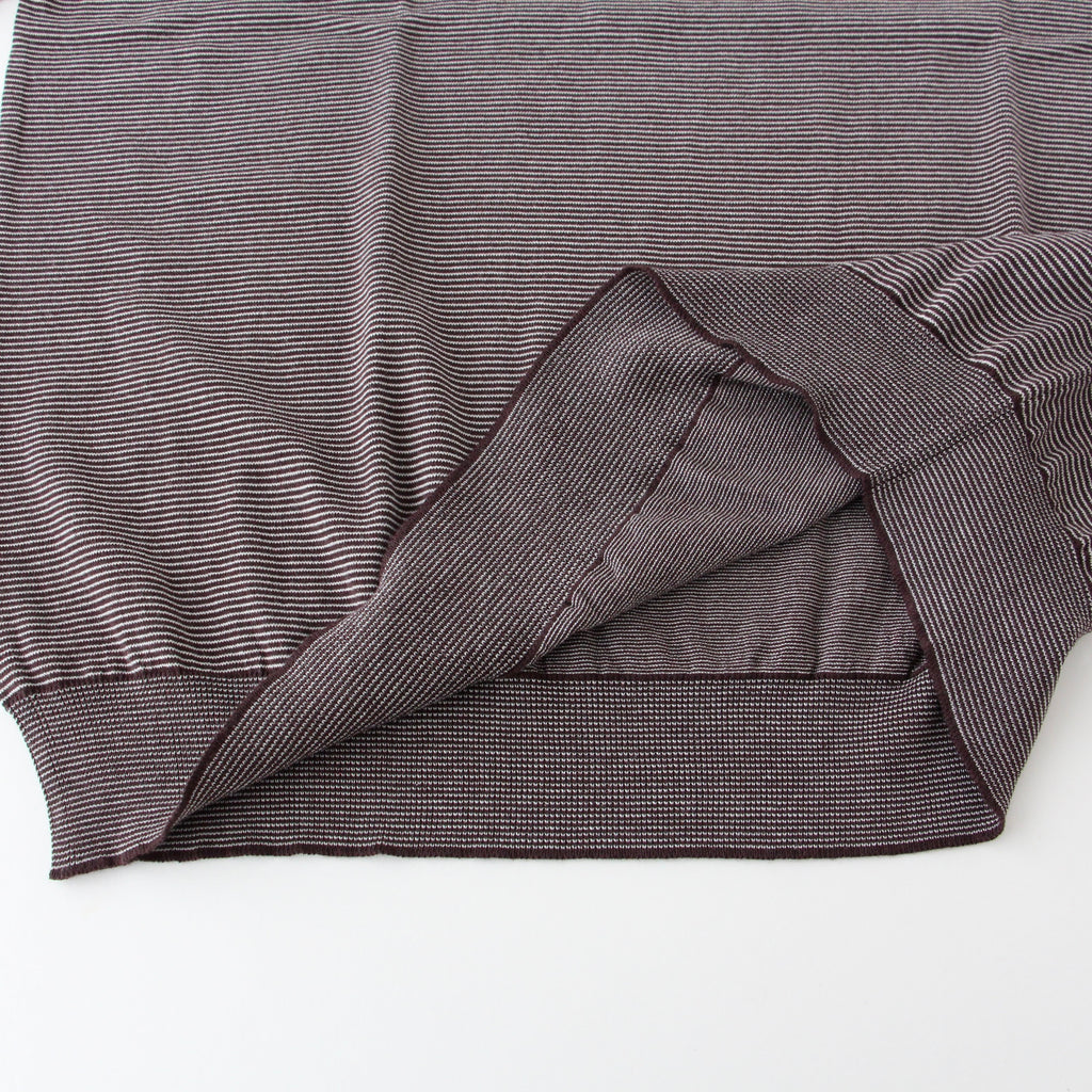 A.PRESSE High Gauge S/S Striped Skipper