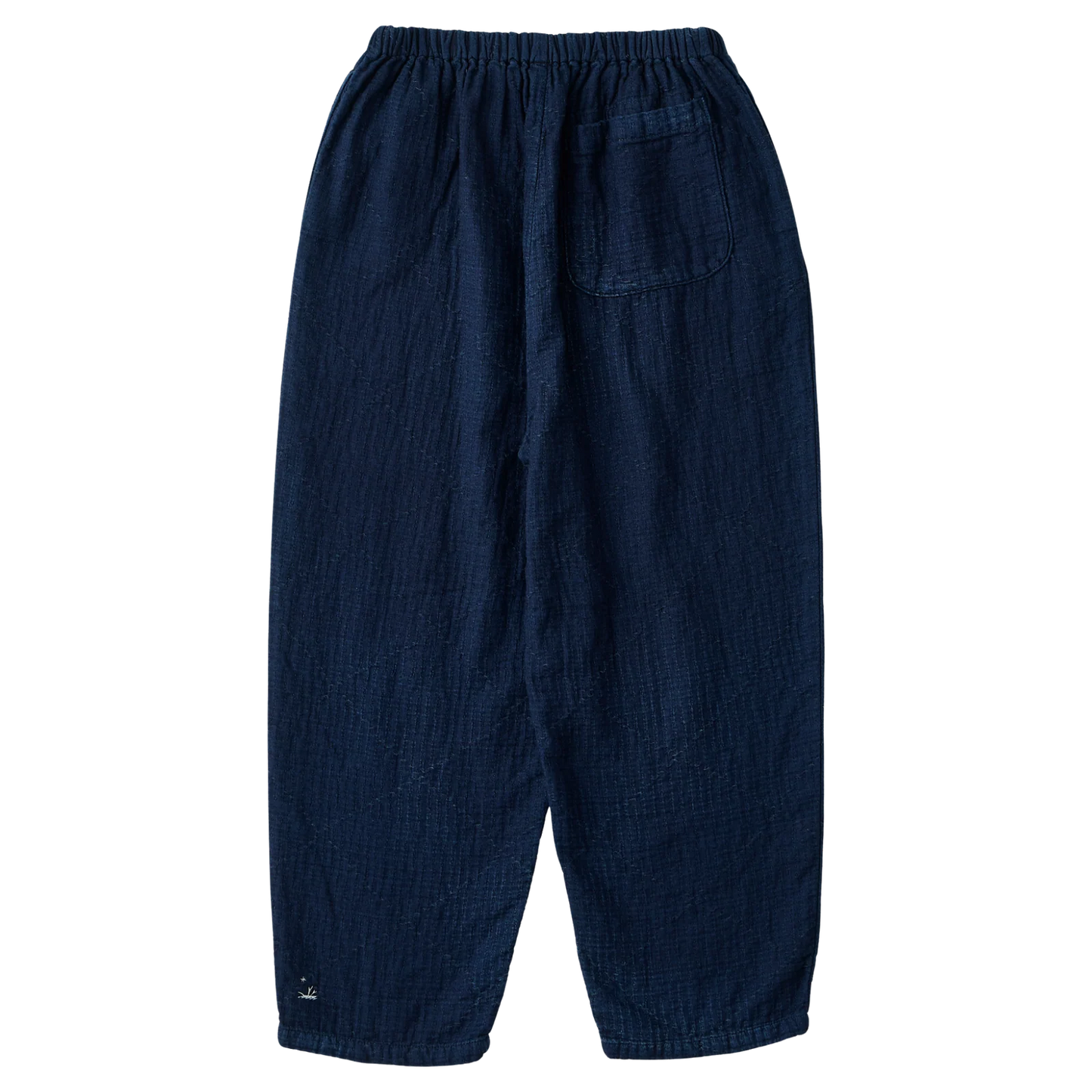 Porter Classic SEA ISLAND SASHIKO PEACE PANTS (LIMITED)