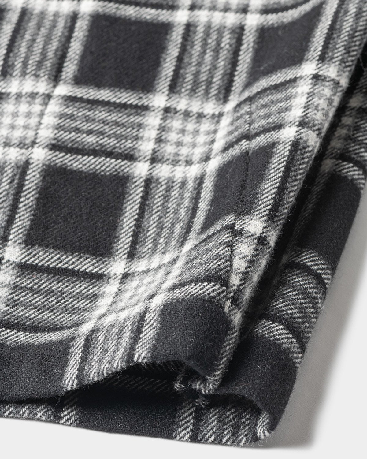 TIGHTBOOTH PLAID FLANNEL BAGGY SLACKS