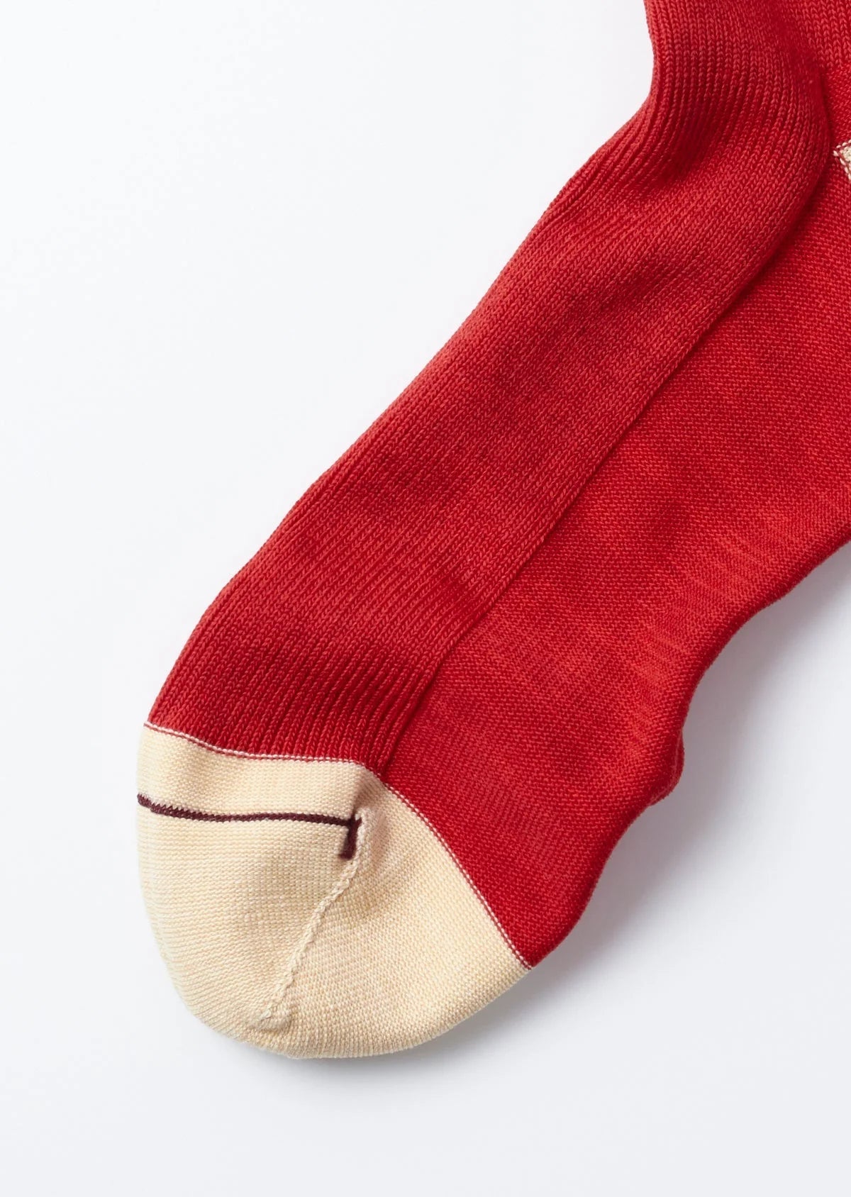 RoToTo ORGANIC COTTON & RECYCLE POLYESTER RIBBED CREW SOCKS