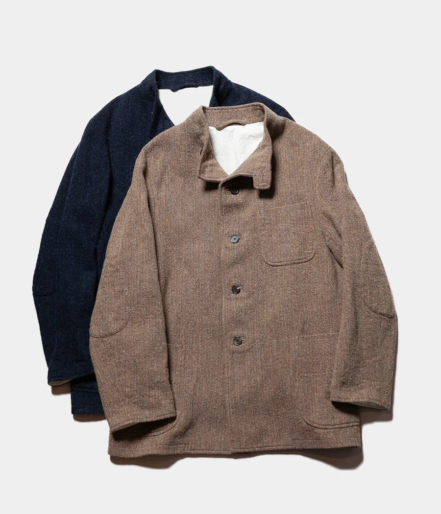 A.PRESSE Tweed Hunting Jacket