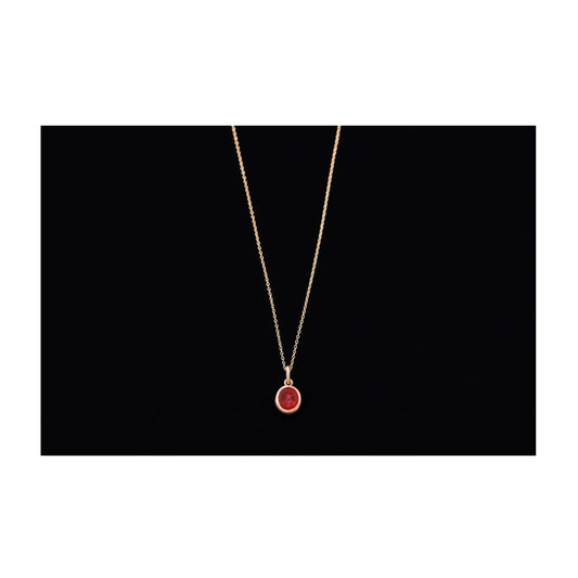Porter Classic INTAGLIO GOLD NECKLACE CARNELIAN