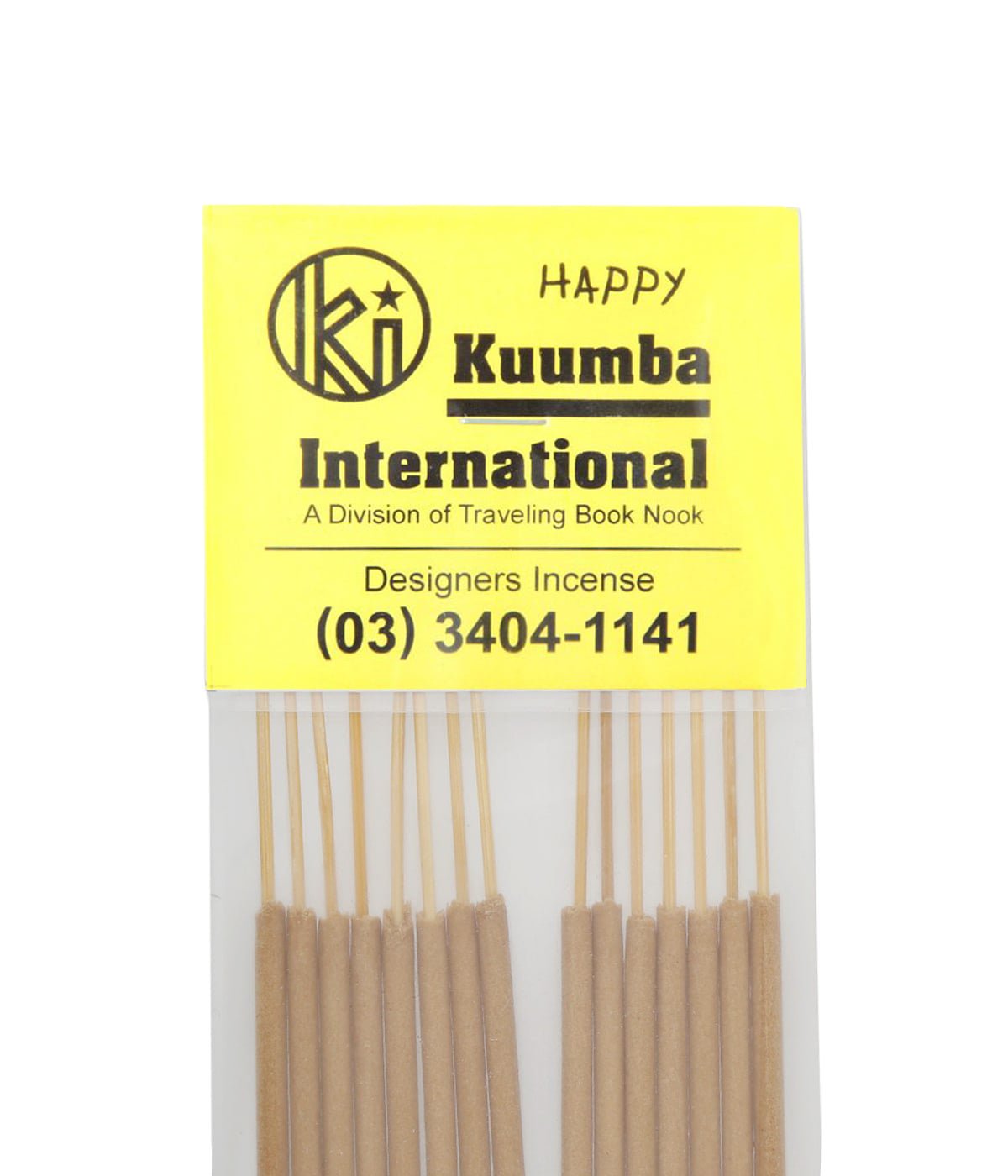 Kuumba ORIGINAL STICK INCENSE - HAPPY