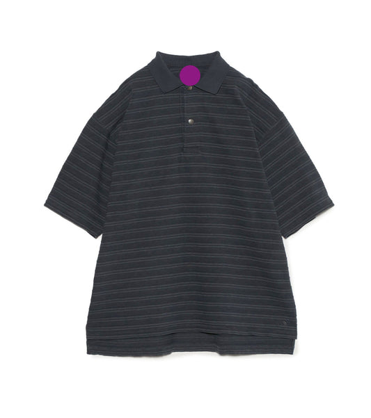 Purple Label Garment Dyed Jacquard Field Polo