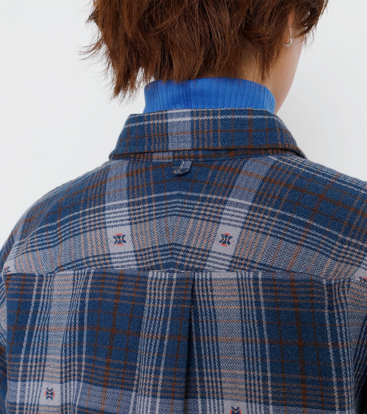 THE NORTH FACE PURPLE LABEL Amunzen Plaid Field Cropped Shirt