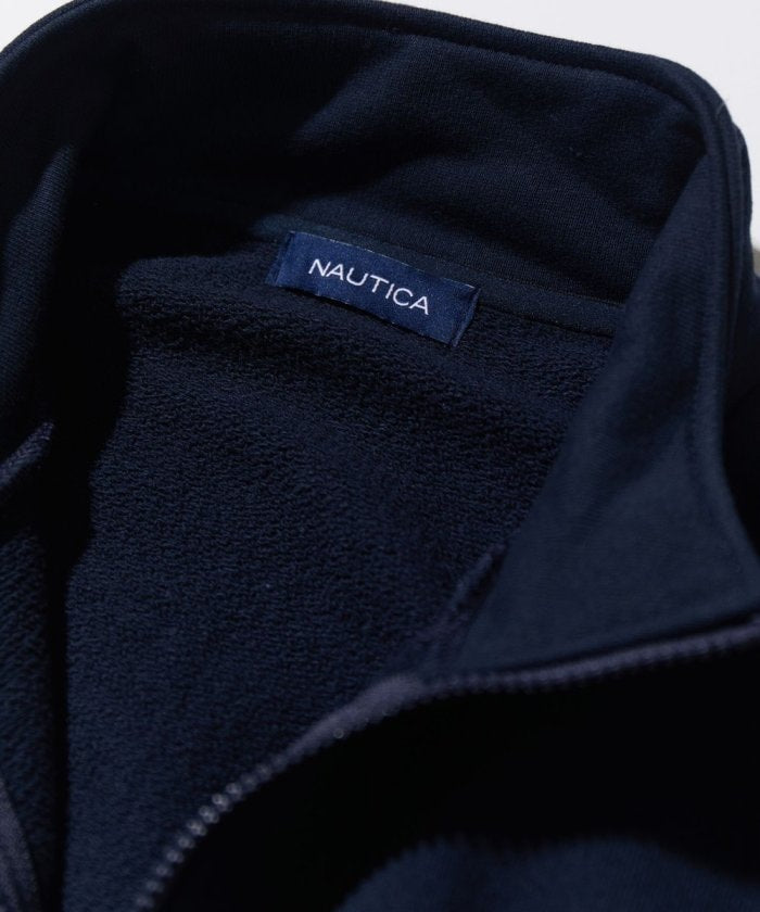 NAUTICA JAPAN Arch Logo Cadet Collar Sweatshirt