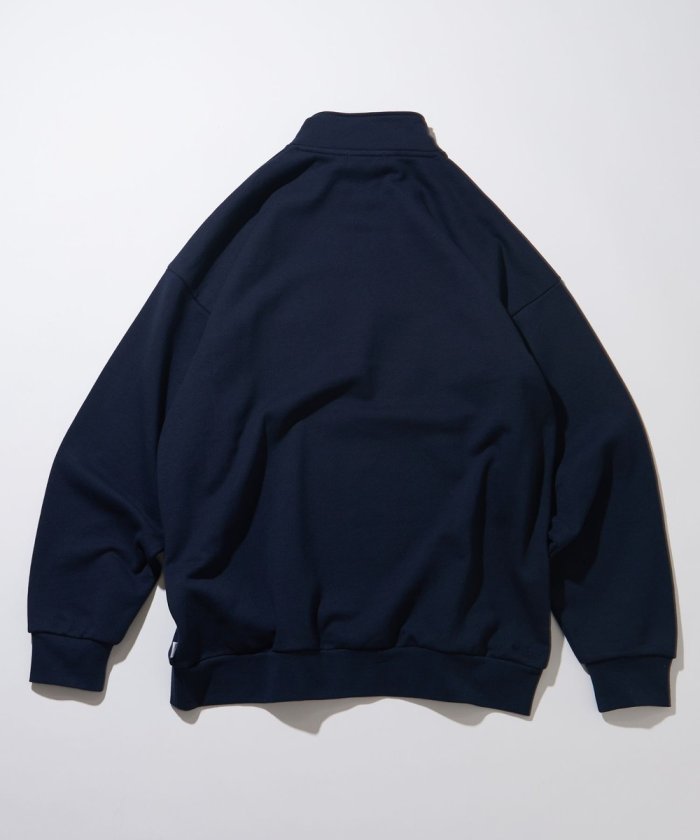 NAUTICA JAPAN Arch Logo Cadet Collar Sweatshirt