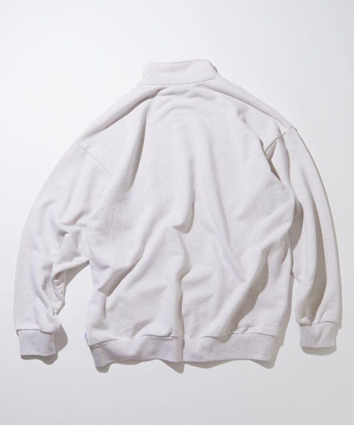 NAUTICA JAPAN Arch Logo Cadet Collar Sweatshirt