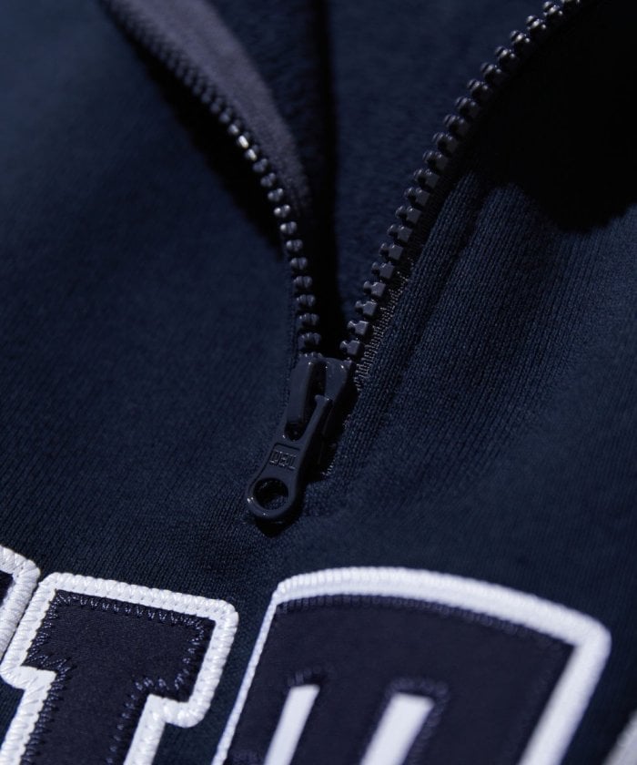 NAUTICA JAPAN Arch Logo Cadet Collar Sweatshirt