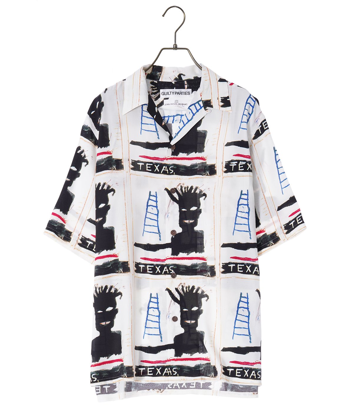 WACKO MARIA JEAN-MICHEL BASQUIAT / S/S HAWAIIAN SHIRT TYPE-3